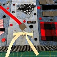 Man's Dressing Fidget Quilt
